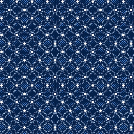 Danbury - Lattice Geo Navy