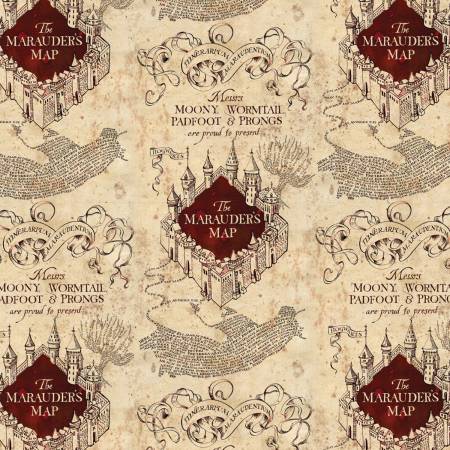 Úplet Harry Potter - Záškodnícka mapa