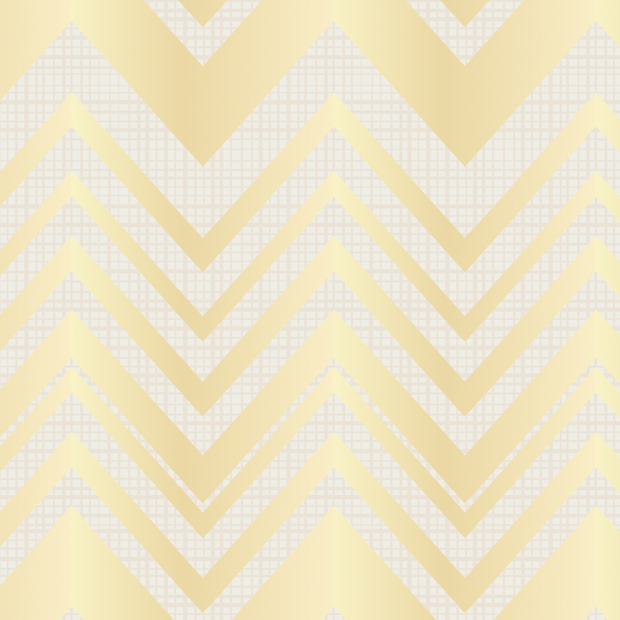 Heavy Metal GOLD CHEVRON - metalická
